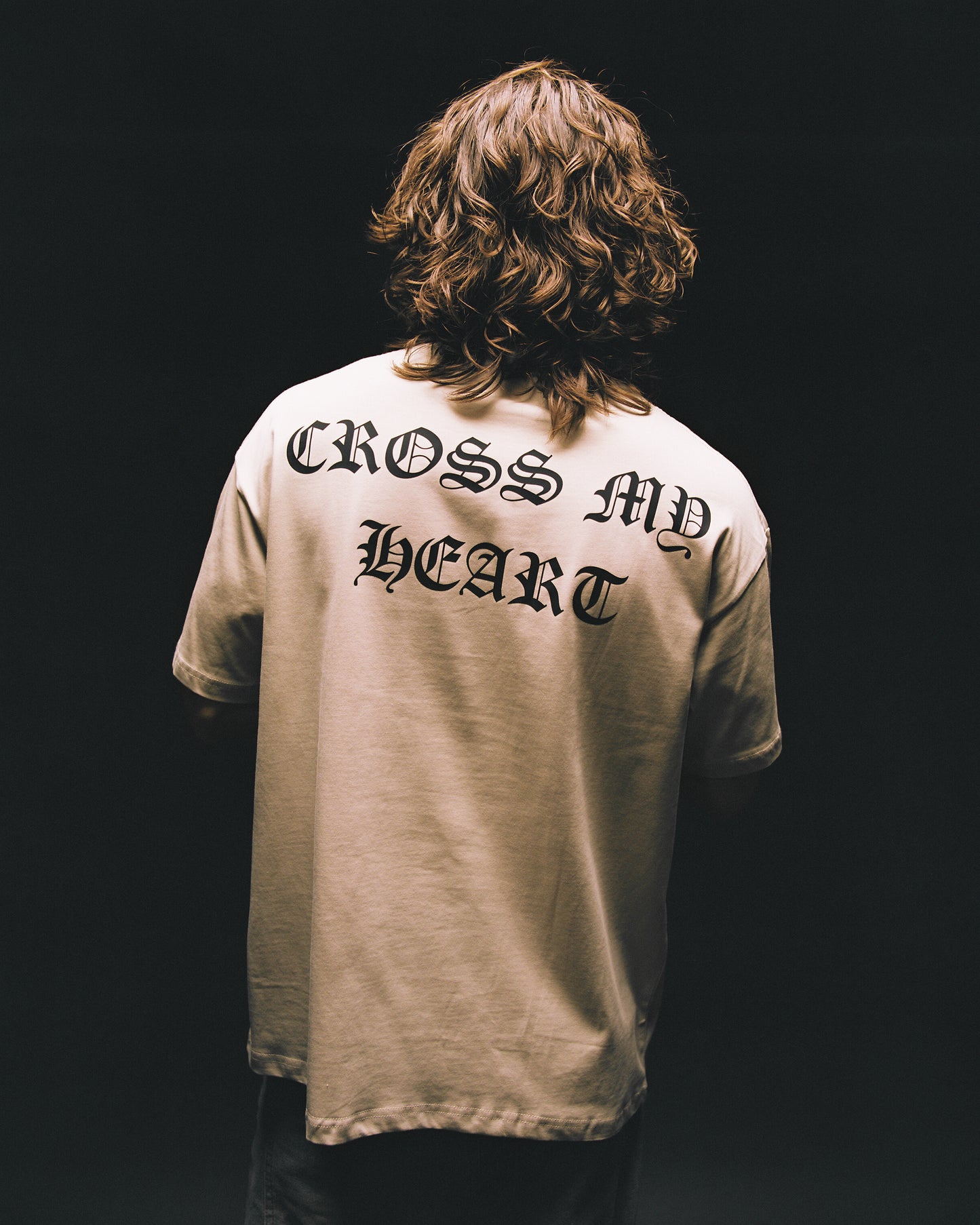 Cross My Heart | Cream & Black
