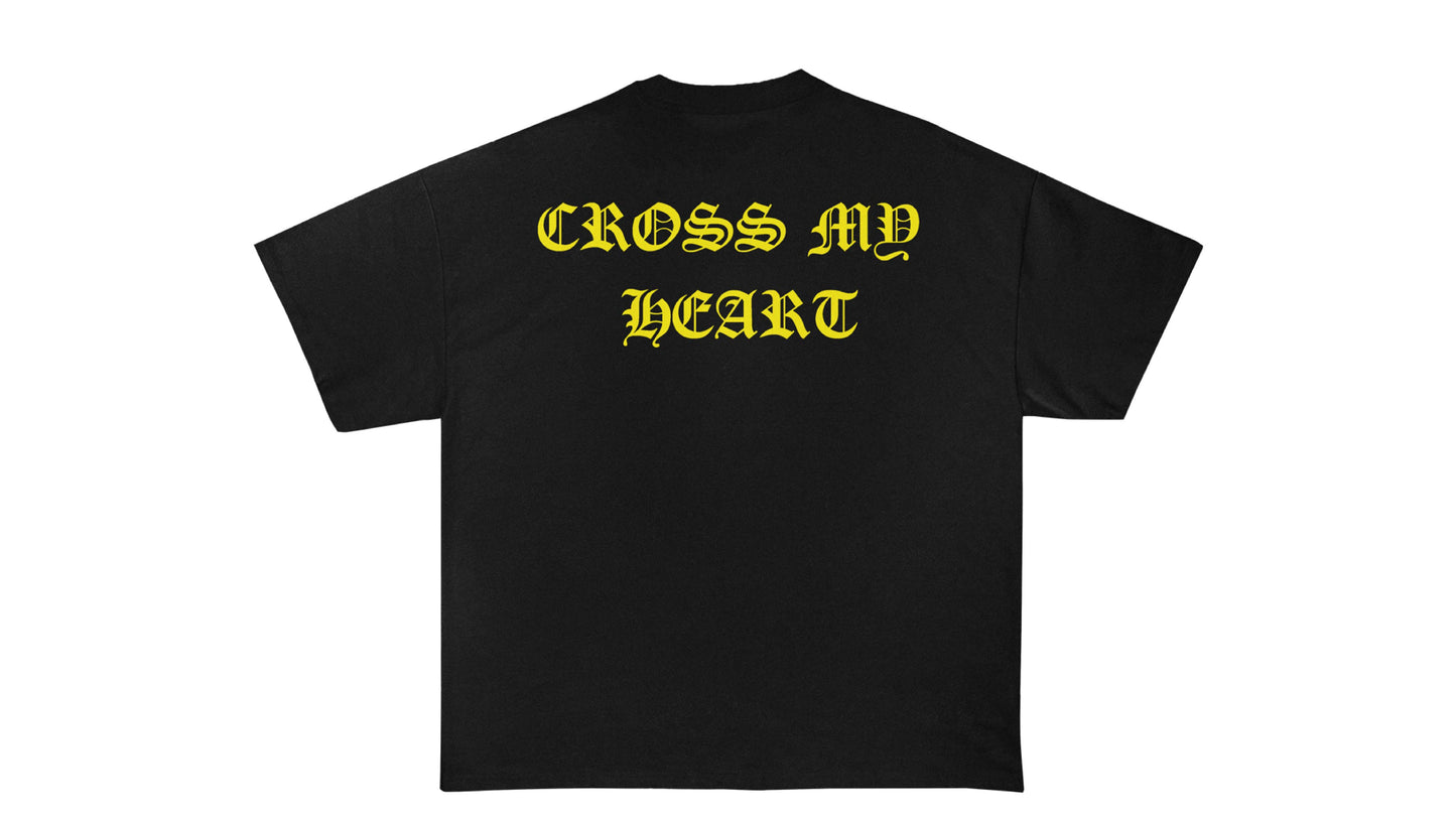 Cross My Heart | Black & Gold