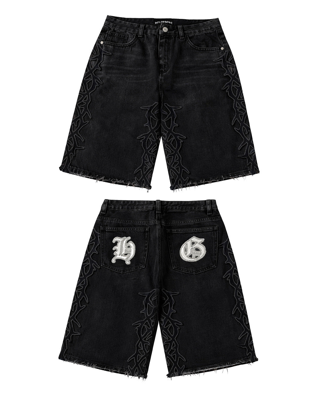 Archive 02 - HG Denim Shorts (Washed Black)