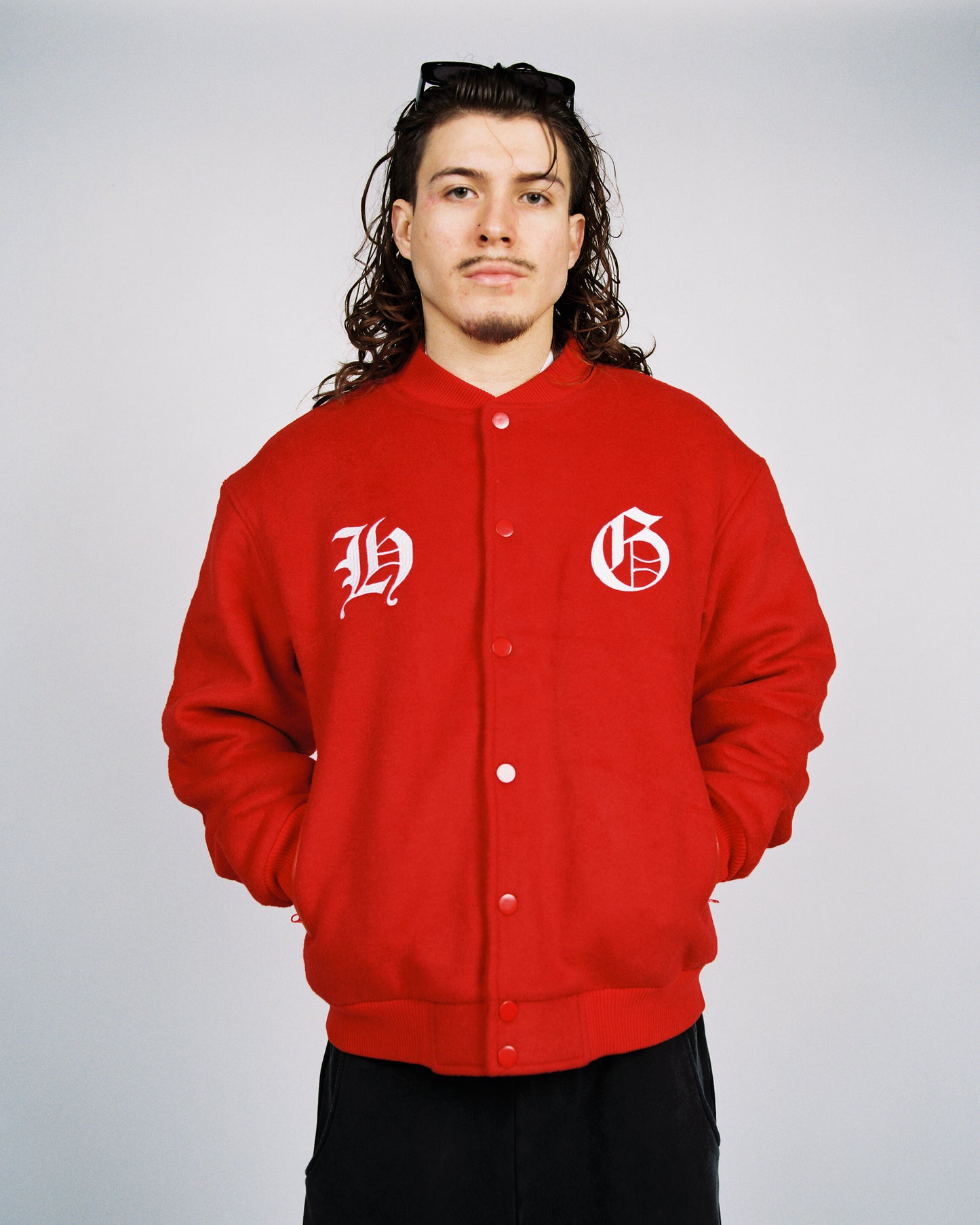 Archive 01 - Varsity Jacket (Red)