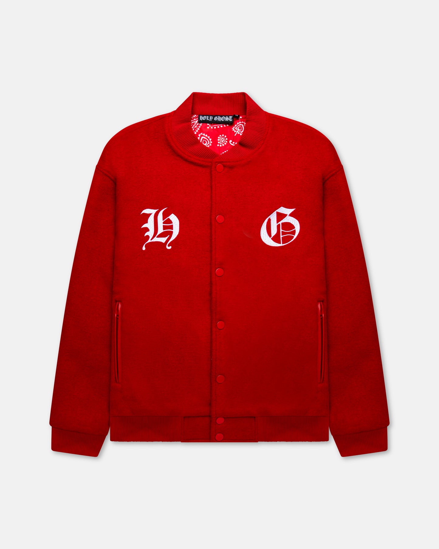 Archive 01 - Varsity Jacket (Red)